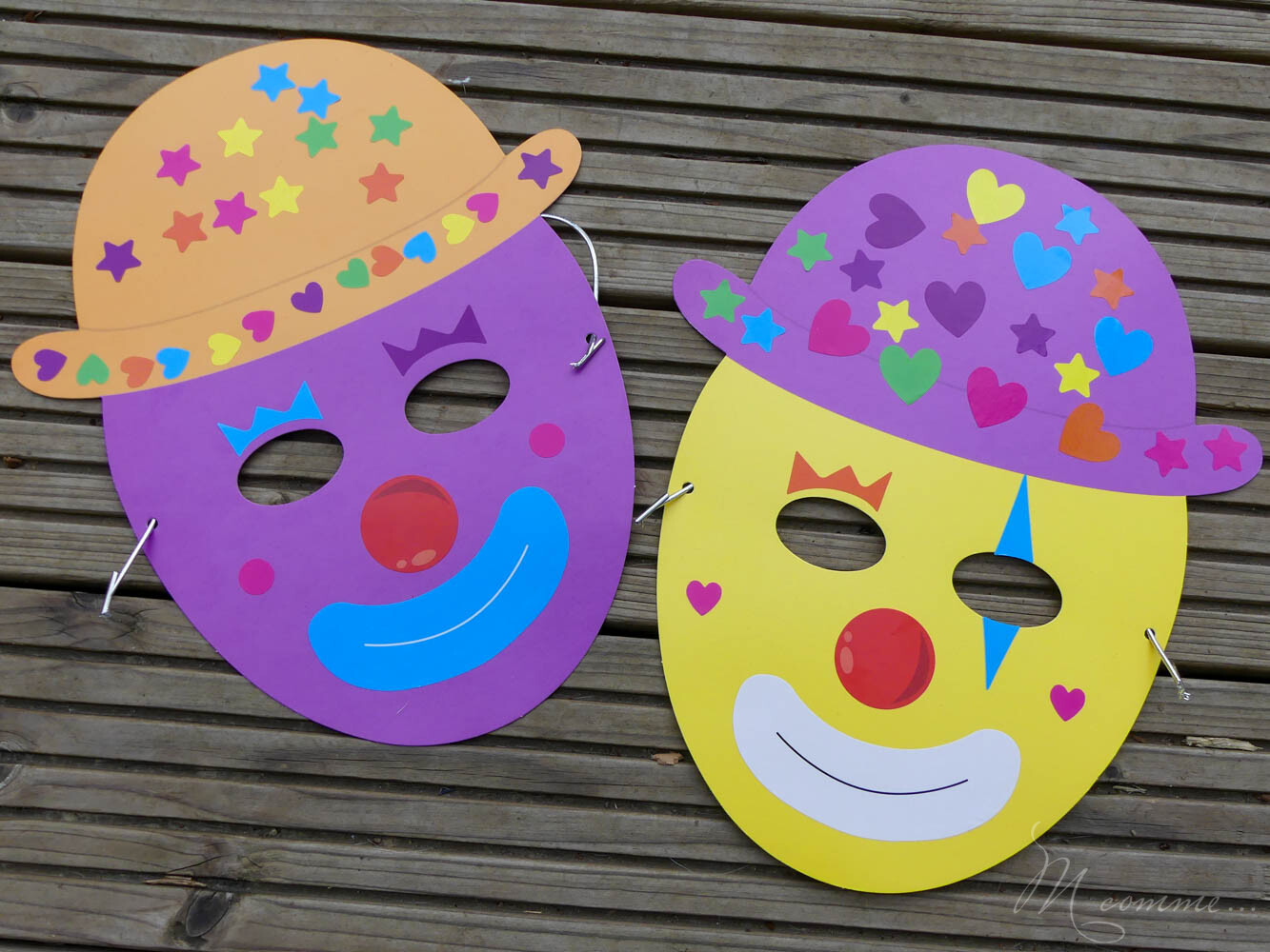 masque clown carnaval